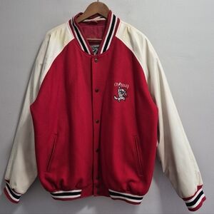 Vintage Steve & Barry's University Of Cincinnati Bearcats Letterman Jacket XL